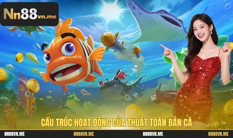 Cấu trúc hoạt động của thuật toán bắn cá 