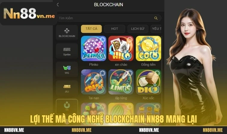 Lợi thế mà công nghệ Blockchain NN88 mang lại